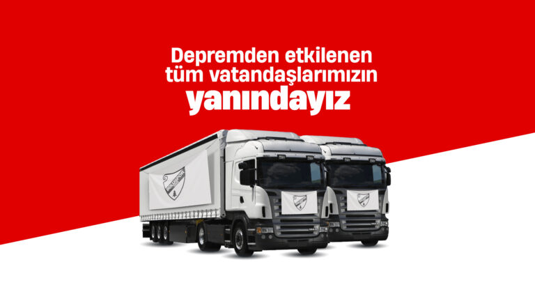 Depremden etkilenen tüm vatandaşlarımızın yanındayız