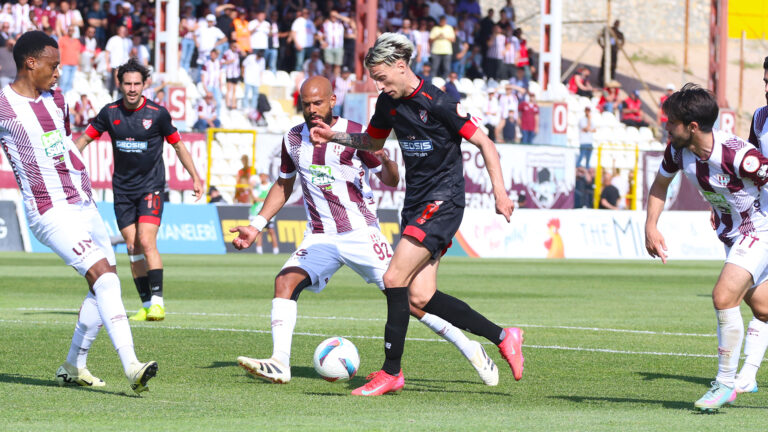 Trendyol 1. Lig Play-Off (2. Tur 2. Maç): Teksüt Bandırmaspor 1-0 Geosis Boluspor