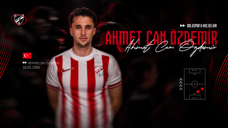 Ahmet Can Özdemir Boluspor’da!