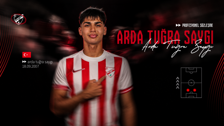 Arda Tuğra Saygı ile Profesyonel Sözleşme!