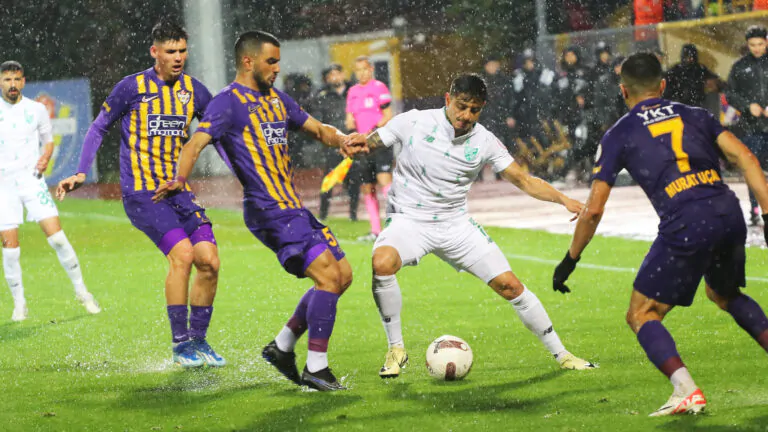 Trendyol 1. Lig 31. Hafta: Eyüpspor 0-0 Boluspor