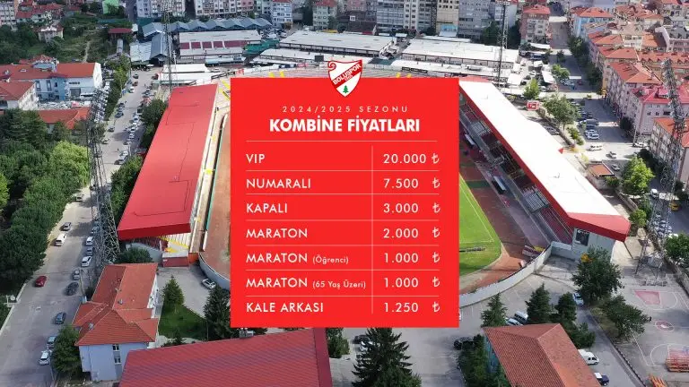 2024 – 2025 Sezonu Kombineleri Satışta