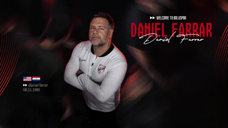 Daniel Farrar, Boluspor’da!