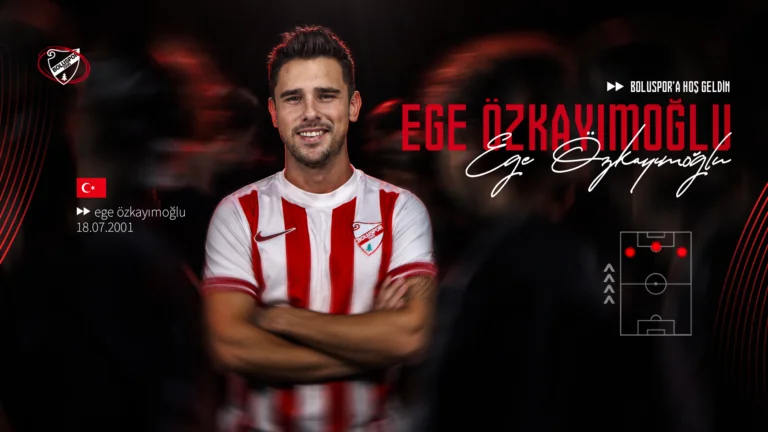 Ege Özkayımoğlu Boluspor’da!